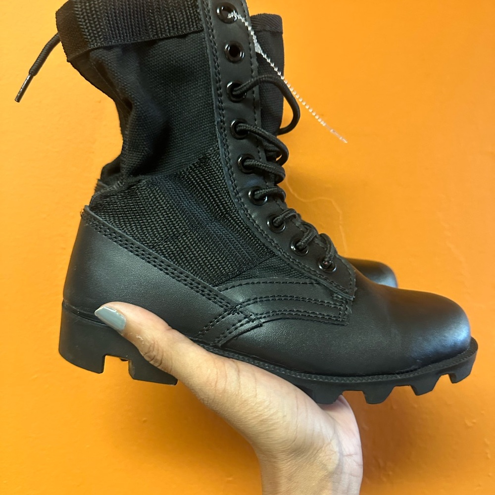 U.S. Army Kids Black Boots